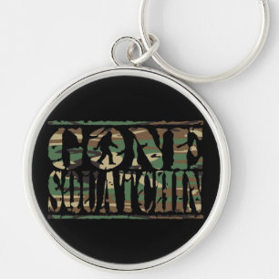 GONE SQUATCHIN CAMO SLEUTELHANGER