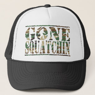 Gone Squatchin Camouflage Print Pet