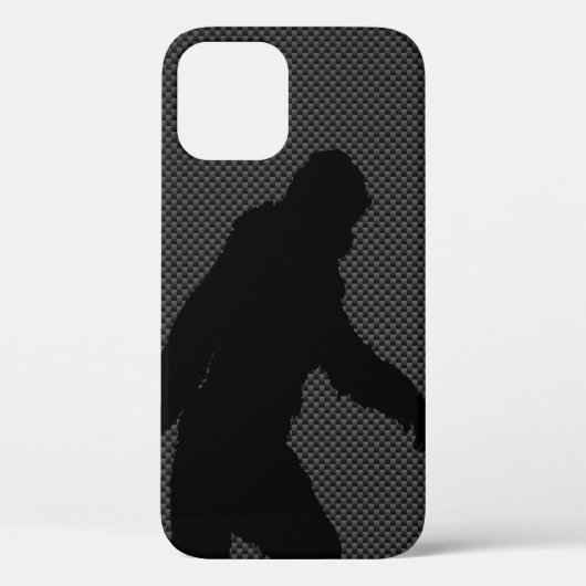 Gone Squatchin Charcoal Carbon Fiber Print Case-Mate iPhone Case (Achterkant)