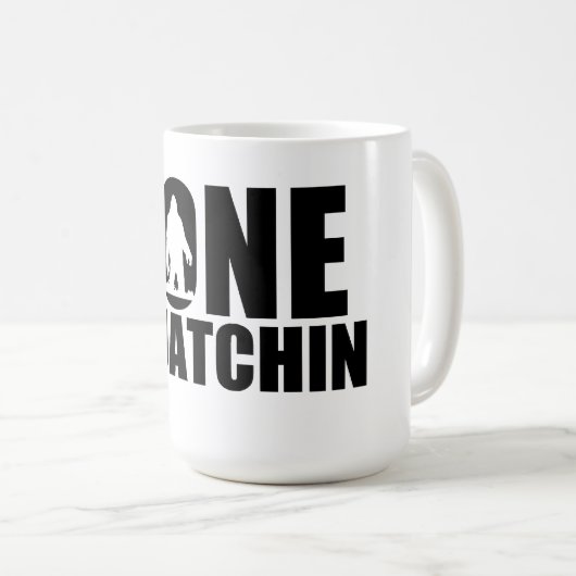 Gone Squatchin Coffee Mok (Voorkant rechts)