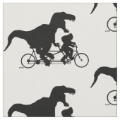 Gone Squatchin cycling met T-rex Stof (Close Up)