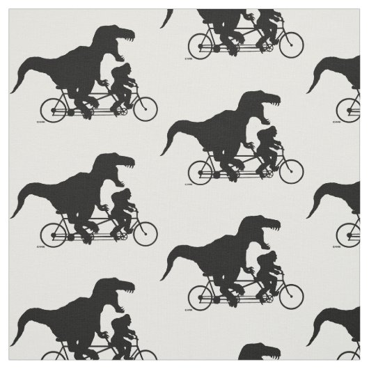 Gone Squatchin cycling met T-rex Stof (Swatch)