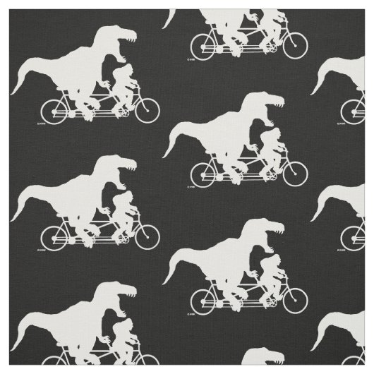 Gone Squatchin cycling met T-rex Stof (Swatch)