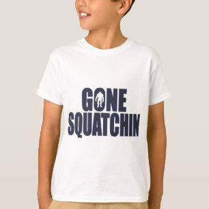 GONE SQUATCHIN *Deluxe* Bobo Gear Finding Bigfoot T-shirt