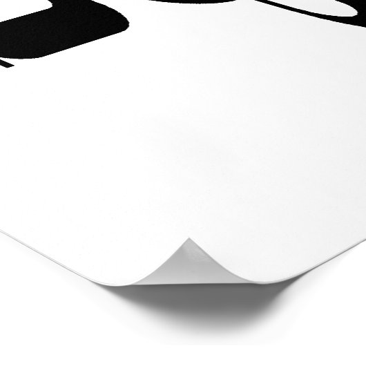 Gone Squatchin - Er is een Squatch in deze Bossen Poster (Hoek)