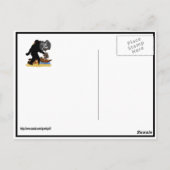 Gone Squatchin' Fer Buried Treasure Briefkaart (Achterkant)