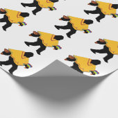 Gone Squatchin' Fiesta Poncho Cadeaupapier (Hoek)