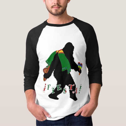 Gone Squatchin - Fiesta Squatchin T-shirt (Voorkant)