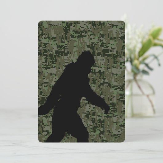Gone Squatchin for on Olive Digital Camouflage (Staand voorkant)