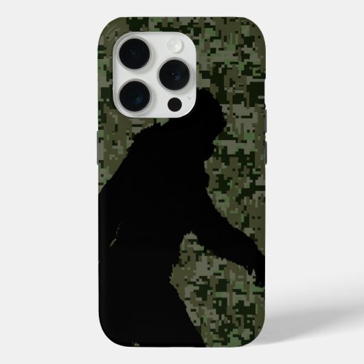 Gone Squatchin for on Olive Digital Camouflage Case-Mate iPhone Case (Achterkant)