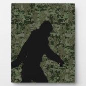 Gone Squatchin for on Olive Digital Camouflage Fotoplaat (Voorkant)