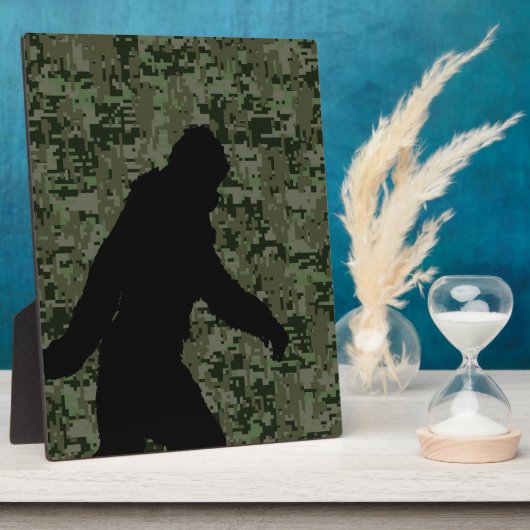 Gone Squatchin for on Olive Digital Camouflage Fotoplaat (Zijkant)