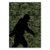 Gone Squatchin for on Olive Digital Camouflage Kaart (Voorkant)