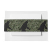 Gone Squatchin for on Olive Digital Camouflage Uitnodigingen Wikkel (Voorkant Voorbeeld)