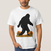 Gone Squatchin for Thanksgiving Turkey T-shirt (Voorkant)