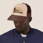 Gone Squatchin Funny Bigfoot Sasquatch Trucker Pet (In situ)