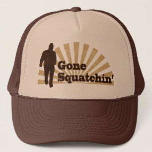 Gone Squatchin Funny Bigfoot Sasquatch Trucker Pet