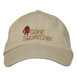 Gone Squatchin Geborduurde Hoed Pet