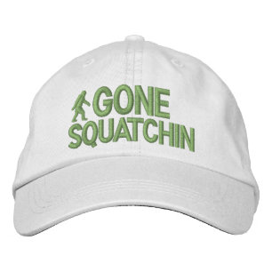 Gone Squatchin Geborduurde Pet