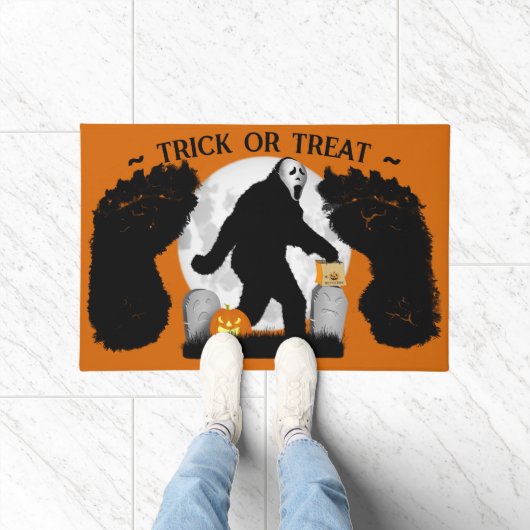 Gone Squatchin' Halloween Deurmat (Binnen)