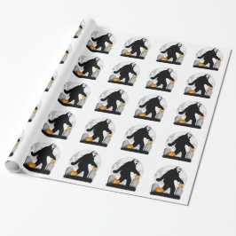 Gone Squatchin' - Halloween Squatchin' Cadeaupapier