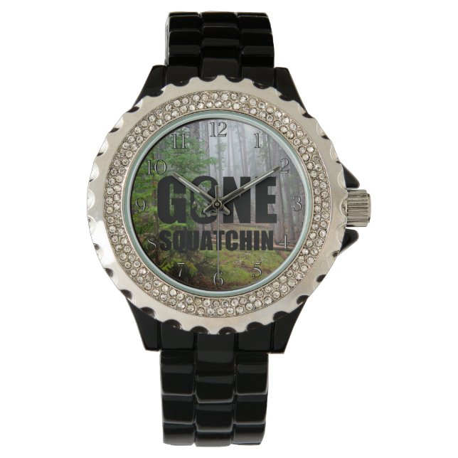 Gone Squatchin Horloge (Voorkant)