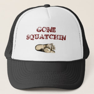 Gone Squatchin (hulde aan alle Big Foot Hunters) Trucker Pet