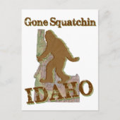 Gone Squatchin - Idaho Briefkaart (Voorkant)