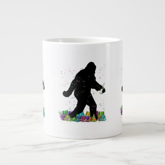 Gone Squatchin' in het nieuwjaar Grote Koffiekop (Voorkant)