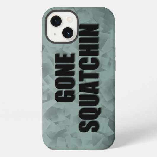 Gone Squatchin iPhone Hoesje (Achterkant)