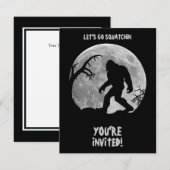 Gone Squatchin Kaart (Voorkant / Achterkant)