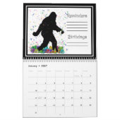 Gone Squatchin' Kalender (Jan 2027)