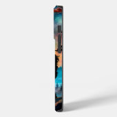 Gone Squatchin' Kleurrijk Sasquatch Landschap Case-Mate iPhone Case (Achterkant / Links)