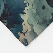 Gone Squatchin' Kleurrijke Sasquatch Landschap Fleece Deken (Hoek)