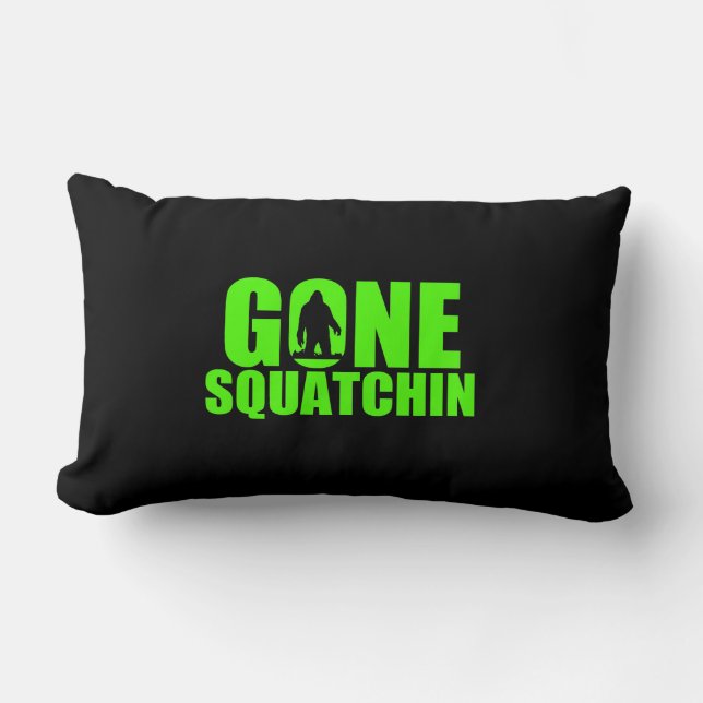 Gone Squatchin Kussens (Voorkant)