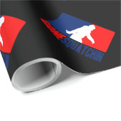 Gone Squatchin League Cadeaupapier (Rol Hoek)