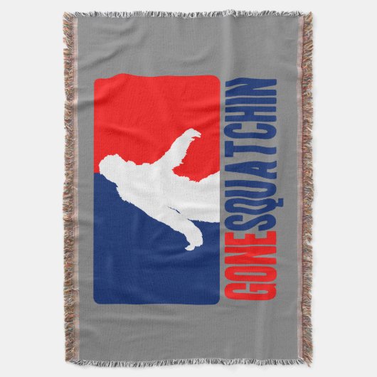 Gone Squatchin League Decor Deken (Voorkant Verticaal)