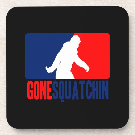 Gone Squatchin League Onderzetter (Voorkant)