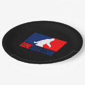 Gone Squatchin League Papieren Bordje (Gekanteld)