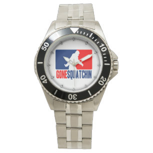 Gone Squatchin League Style Horloge