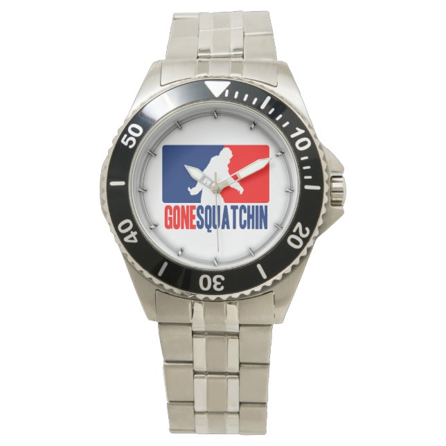 Gone Squatchin League Style Horloge (Voorkant)