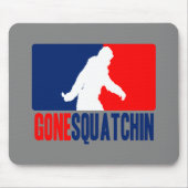 Gone Squatchin League Style Muismat (Voorkant)