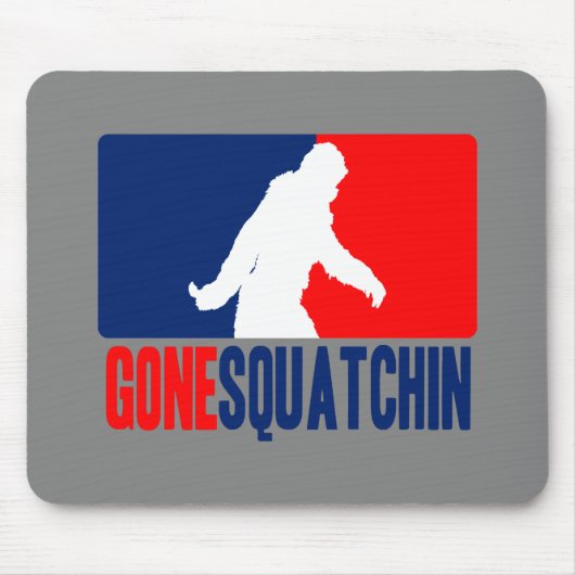 Gone Squatchin League Style Muismat (Voorkant)