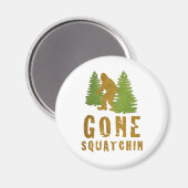 Gone Squatchin () Magneet (Voorkant / Achterkant)