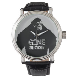 Gone Squatchin met Bigfoot Horloge