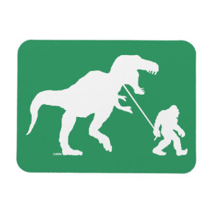 Gone Squatchin met T-rex Magneet