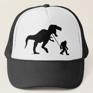 Gone Squatchin met T-rex Trucker Pet