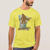 Gone Squatchin Minnesota T-shirt (Voorkant)