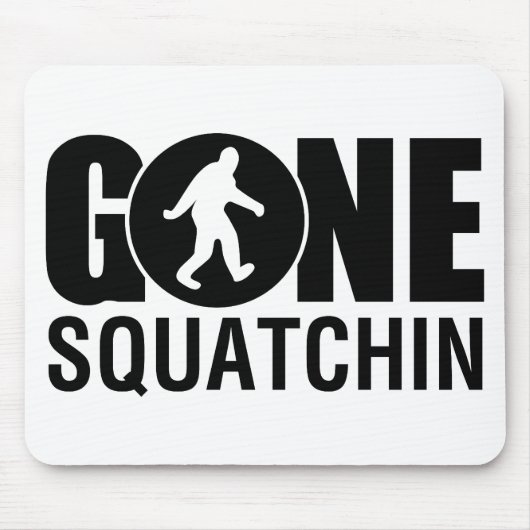 Gone Squatchin Muismat (Voorkant)