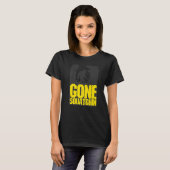 Gone Squatchin Nerd Geek Graphic 1 T-shirt (Voorkant volledig)